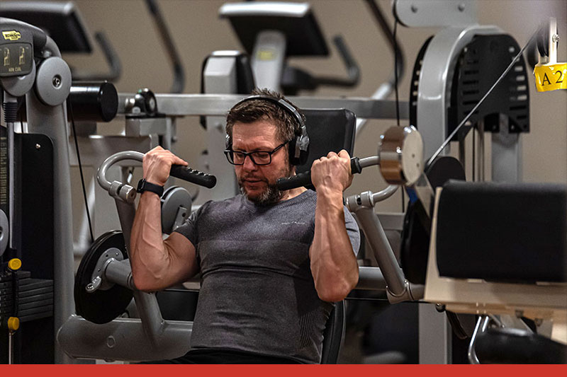 Trening hos Bergfoss treningseenter